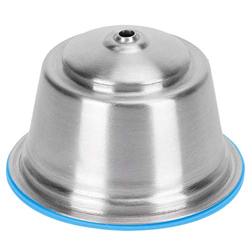 Stainless Steel Coffee Capsule, Reusable Refillable Filter Cup Compatible for Dolce Gusto Coffee Cafe Maker 40ML (Blue) - Image 3