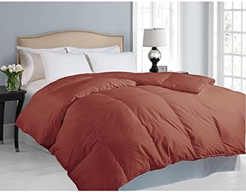 Miniatura 5 de Hotel Grand Edredón de plumón blanco de 700 hilos, tamaño Queen, color marrón