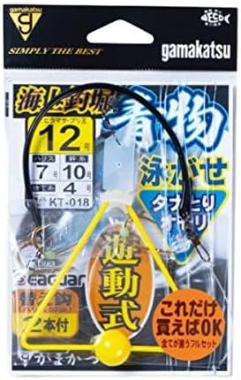 Gamakatsu 42661 13-8 Sea Tsuriho, Playful Animals, Blue Sports Swim, Tana-Tori Mori Specifications