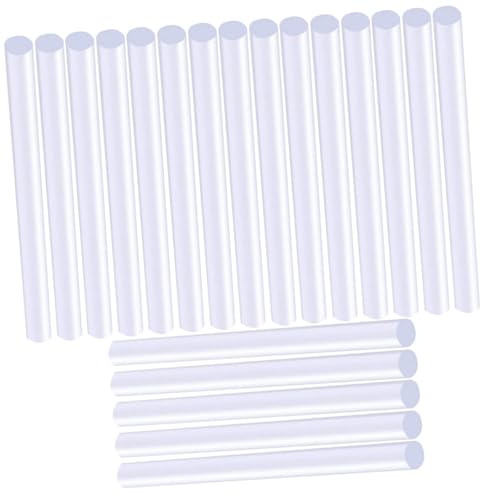 POPETPOP Full Size Hot Glue Sticks 100pcs Craft Glue Adhesive for Plastic Paper Fabric for DIY Projects Arts