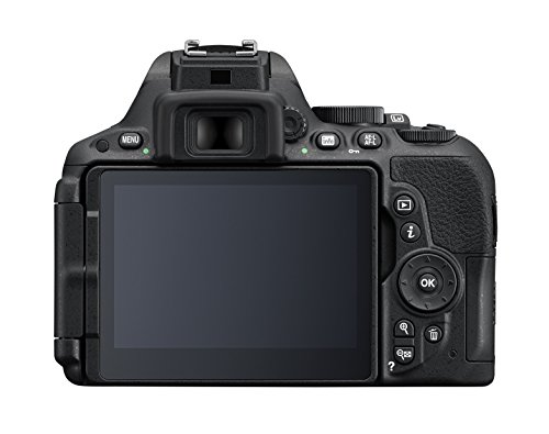 Nikon D5500 SLR-Digitalkamera (24,2 Megapixel, 8,1 cm (3,2 Zoll) Neig- und drehbares Touchscreen-Display, 39 AF-Messfelder, ISO 100-25.600, Full-HD-Video, Wi-Fi, HDMI) nur Gehäuse schwarz – Bild 3