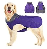 Dog Cold Weather Coats Dog Apparel for Warm Dog Jacket Reflective Waterproof Windproof Dog Vest Wint