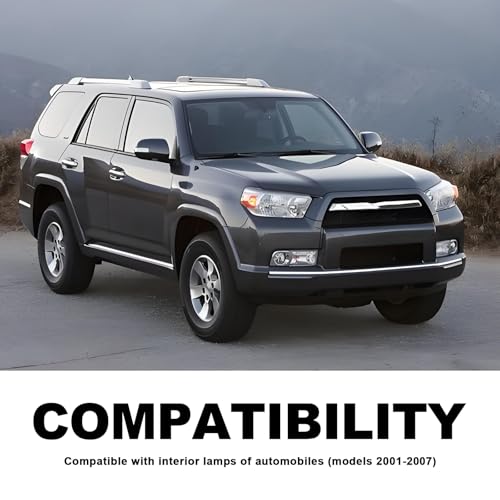 Luces LED blancas interiores compatibles con Toyota Sequoia miniatura 7