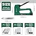 ROLICY Light Duty Staple Gun for Wood, Upholstery Staple Gun with 3000pcs JT21 Staples 1/4, 5/16, 3/8 inch and Staple Remover for Crafts, Material Repair, Decoration, Furniture, DIY Use (2 Pack)
