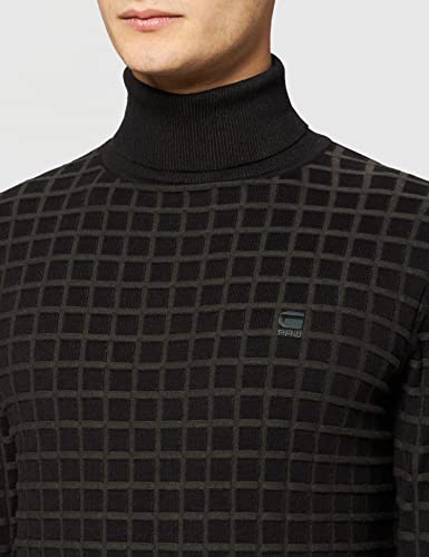 G-STAR RAW Table Turtle Neck Maglione, Multicolore...