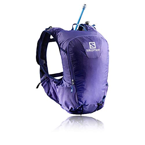 Salomon Skin Pro 15 Set, Mochila Unisex Adulto, Morado (Prpl Oplnc/Mdvl BLU), 24x36x45 cm (W x H x L)