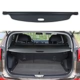 BOPARAUTO Cargo Cover for Kia Sportage 2011 2012 2013 2014 2015 2016 Accessories Rear Black Trunk Shade Luggage Security Cover