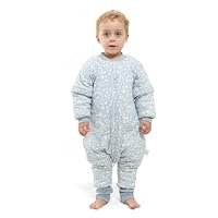 Sacco Nanna Per Bambini 1.0 Tog Con Gambe - 100% Cotone, Per 6 Mesi-4 Anni - Foto 5