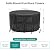Brosyda Round Patio Furniture Cover, Waterproof Outdoor Table Covers, Windproof Heavy Duty Patio Cover for Outdoor Table & Chair Set, Tear Resistant, 72"DIA x 28"H, Black