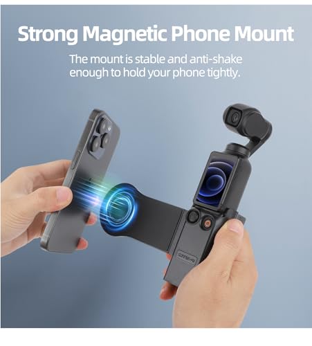 Support magnétique DJI Osmo Pocket 3 avec cadre extension vlogging