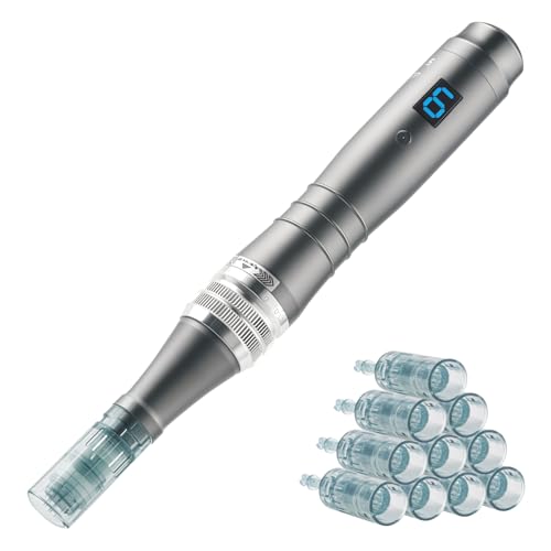 Derma Roller Pen for Women Men, Microneedles Pen Derma Roller kit...