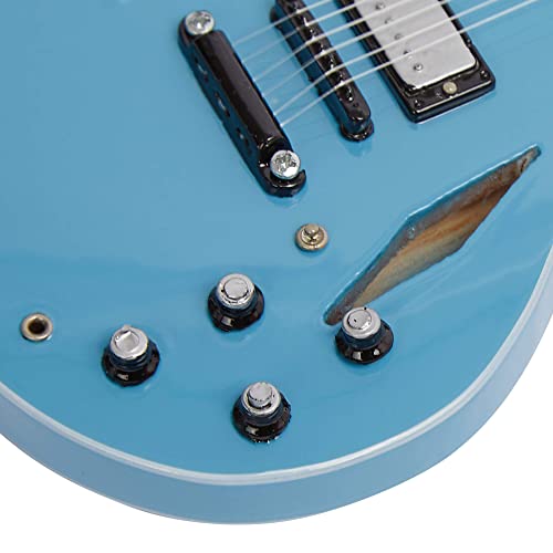 Réplique de guitare miniature Dave Grohl (Foo Fighters) avec boîte de présentation et support - Les Beatles, Paul McCartney, John Lennon, RIngo Starr, George Harrison Réplique de guitare miniature Dave Grohl (Foo Fighters) avec boîte de présentation et support – Image 5