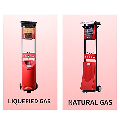 Instant Verwarming Patio Propaan Heater, Outdoor Aardgas Heaters, Draagbare Outdoor Heat Lamp voor Dek, Achtertuin… - Image 8