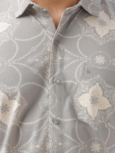 Image of BULLMER Trendy Regular Fit Striped Causal Full Sleeve Shirt for Men.