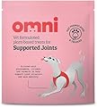Omni Natural Dog Treats - Joint Pain Relief for Dogs with Omega 3, Turmeric and Glucosamine to Help Joints and Mobility - Plant Based, Vet Formulated for Puppy and Adult, Supported Joints, 70g