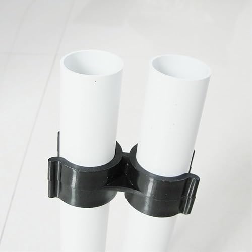 Miniatura 9 de SZYNLIF 8 piezas de clip de barco Bimini para anti sonajero Bimini Brace Seguridad Barco Accesorios Bimini Top Pole Clips Soporte Bimini Pole Clips