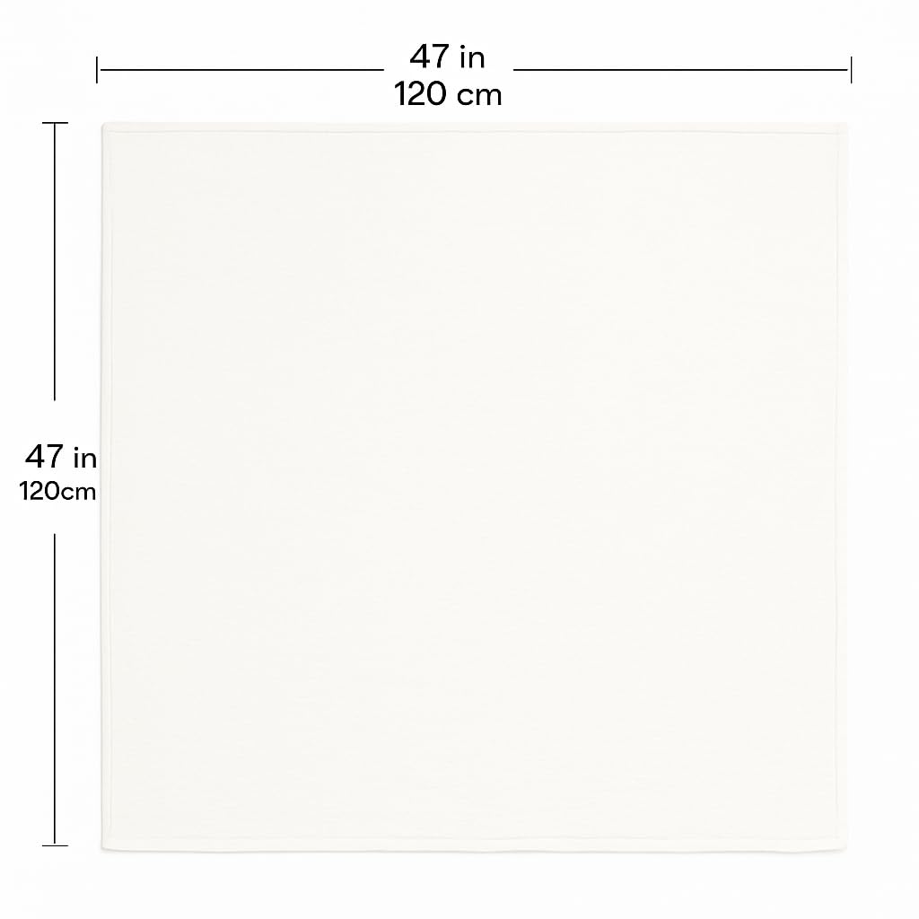 Mantas de muselina ultrasuaves para recién nacidos, 100 % algodón, paquete de 2, manta de muselina, manta de recepción de bebé de 47 x 47 pulgadas, perfecta para niños y niñas