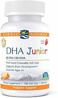 Nordic Naturals Pro DHA Junior - Wild Arctic Cod Liver Oil, 80 mg