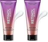 Jean & Len Body Lotion Retinol, mit reinem Retinol, Sheabutter & Bisabolol, glättet Falten, regeneriert die Hautschutzbarriere, für sensible Haut, Körperpflege ohne Parabene & Silikone, vegan, 200 ml