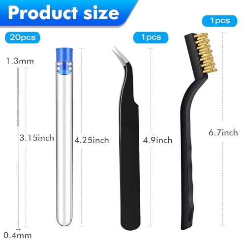 22PCS 3D Printer Nozzle Cleaning Kit, 3D Printer Cleaning Kit - Image 3