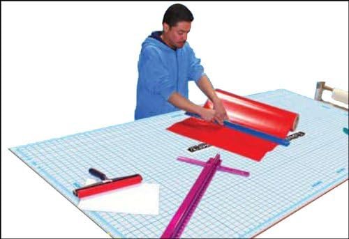 Self Healing 4'x8' Rhino Cutting Mat with separate Grid Sheet