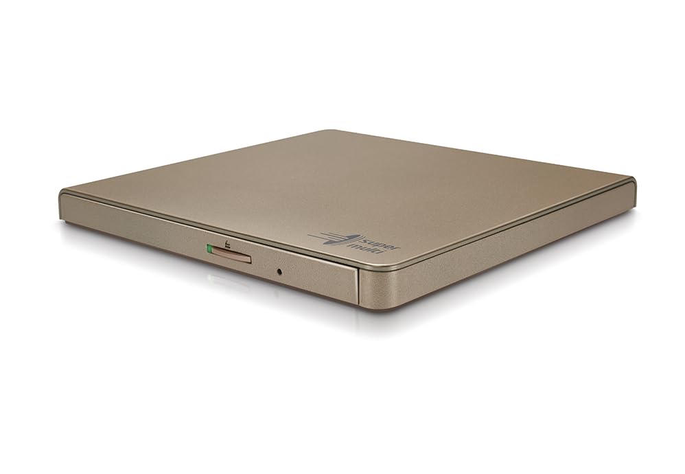 Image of LG Electronics DVDRW (R DL) / DVD-RAM Drive - External, Gold (GP65NG78)