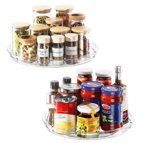 LAMU 2-Pack Lazy Susan Turntable