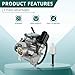 AUTOKAY GY6 150 cc Carburetor Carb Scooter Go Kart Howhit Go Cart 26mm 4 stroke 150cc Carb