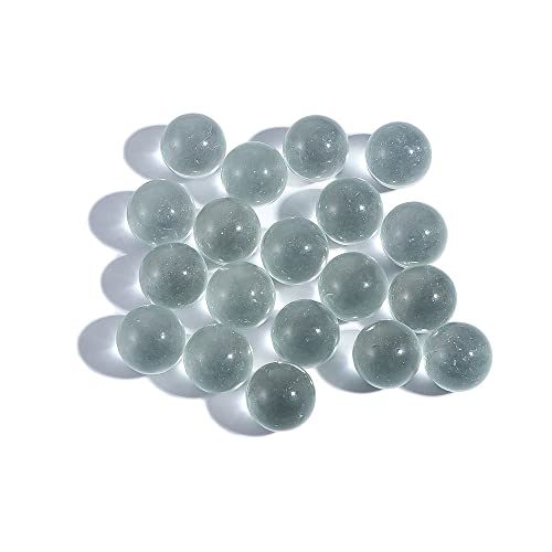 20Pcs 10Mm 14Mm 16Mm Glass Balls, Kids Marble Run Games Fillers Table Decor Diy, Solid Marble Bouncing Ball Clear Glass Marbles(10Mm) #TOP10