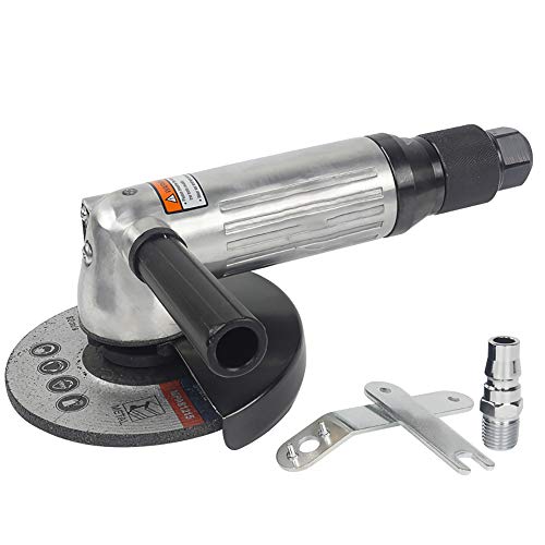 NEWTRY ディスクグラインダー エアーサンダー 研磨 軽量 ハイスピード回転 11000RPM 0.63Mpa (砥石直径100mm)