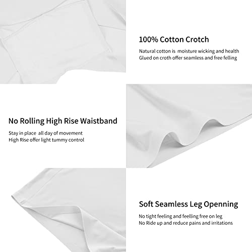 Image of SHARICCA BoyShorts Panties for Women Seamless Soft Boy Shorts Underwear Short Boxer Briefs Anti Chafing Multiple Pack