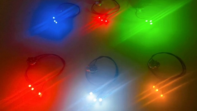 Amazon | Lezalic LED 超小型 リード線 5本 磁気スイッチ 電飾 4個