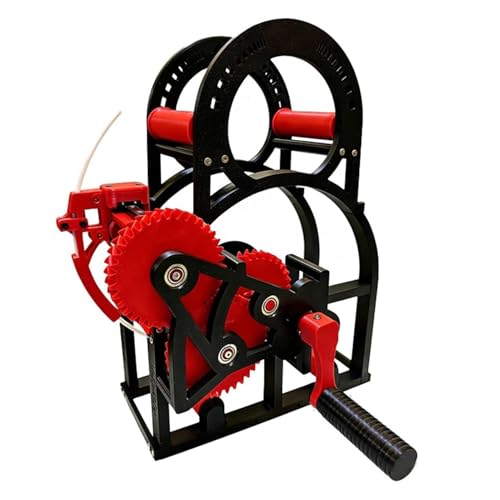Enrollador de filamento para impresora 3D universal manual rojo