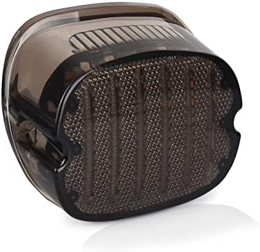 PXPART LED Tail Light Smoked Lay Down Type Rear Brake Turn Signal Light with License Plate Light for Harley Sportster Dyna Road King Electra Glides FLST Super Glides Street Bob