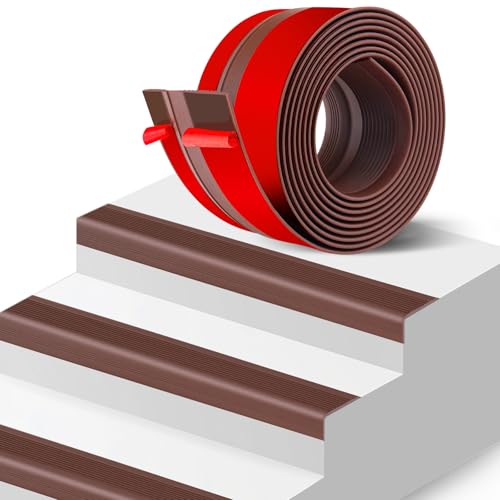 Stair Edge Trim Vinyl Stair Nosing 3" Self Adhesive Nose