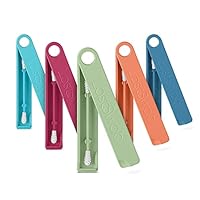 Cotton Fioc Riutilizzabili - 4 Pezzi Con Punta In Silicone Per Pulizia Orecchie E Trucco, Portatili E Eco - Foto 2