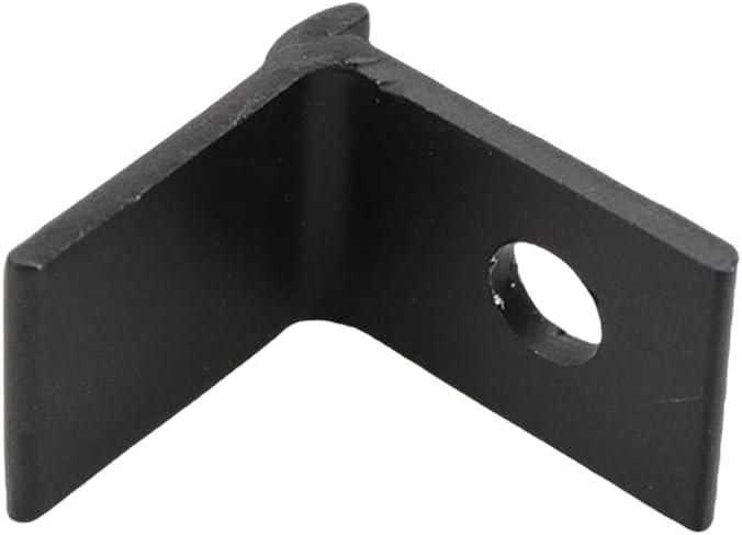 Antrader 20Pcs Adjustable Supports Clip,Pilaster Shelf Support Clip,Heavy Duty Metal Shelving Brackets Clips,Black