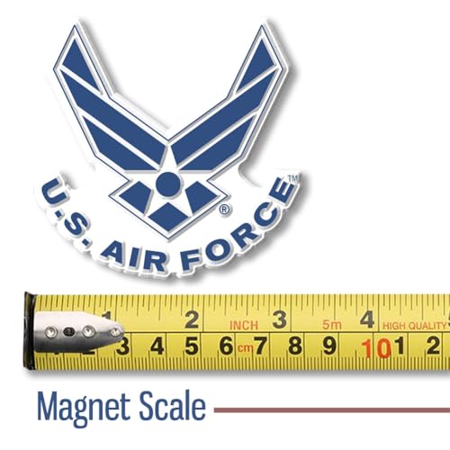 Set de 3 imanes decorativos U.S. Air Force de goma miniatura 3