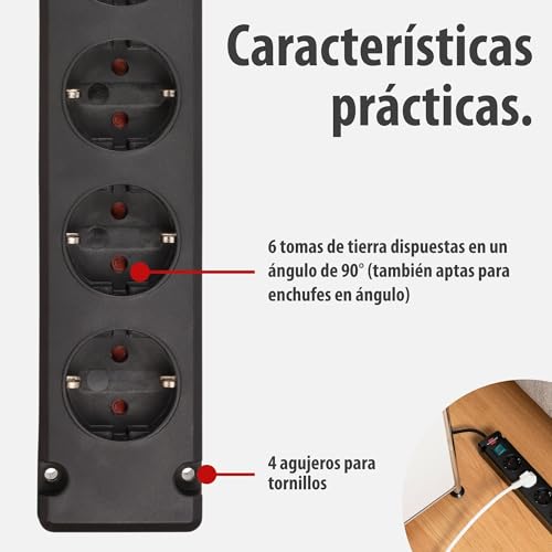 Regleta Bremounta montable en pared