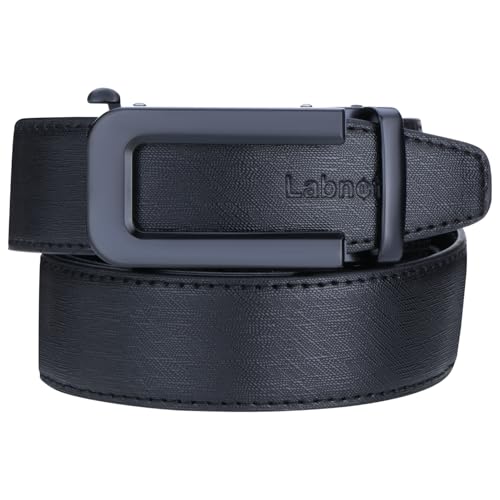 Image of Labnoft Men's PU Leather Auto-lock Belt