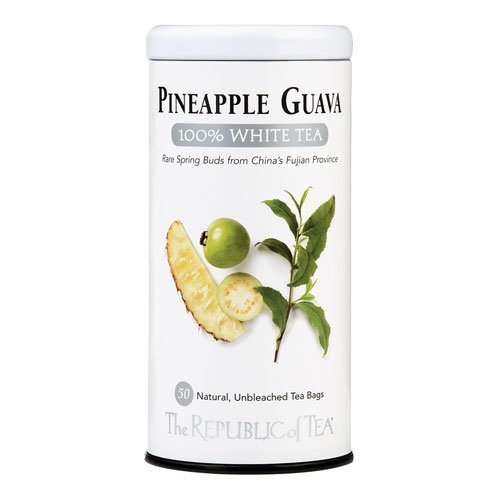 The Republic Of Tea, Pineapple Guava White Tea, 50-Count #TOP1