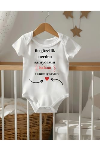 Lupi İsim Yazılabilir Baskılı Bebek Zıbın-Çıtçıtlı Atlet Kişiye Özel Baskı, Beyaz3, 3 Ay