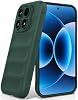 Funda de Silicona para Xiaomi 17, Verde | Diseño de Olas Antichoque, Forro de Microfibra Antirrayas, Acabado Suave y Aterciopelado, Protección contra Caídas de Grado Militar 2