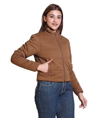 Image of Brazo Cotton Women's Short Winterwear Jacket - Stylish, Warm, and Comfortable for Ultimate Winter Protection