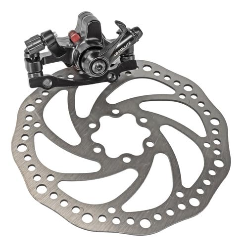 Kit Freio Disco Mecanico 160mm Bike Com Manetes Aluminio