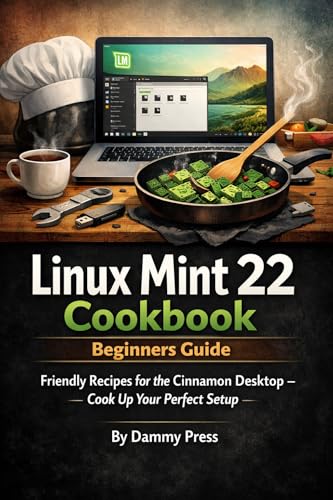 Linux Mint 22 Cookbook: Beginners Guide: Friendly Recipes for the Cinnamon Desktop – Cook Up Your Perfect Setup