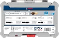Bosch Professional 6tlg. Nutfräser Set (für Holz, für Oberfräsen mit 1/4 Zoll Schaft) – Ansicht 4