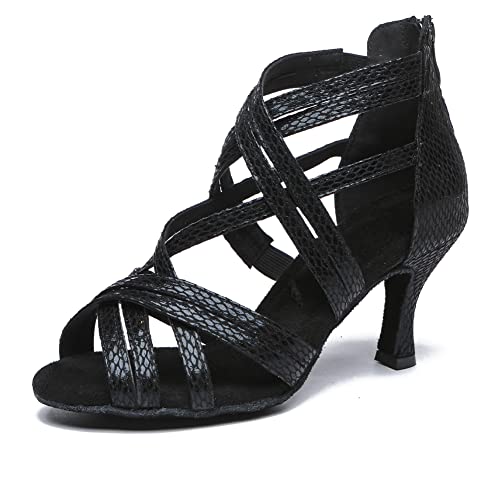 Chaussures de danse latine femme souples anti douleur salsa L538