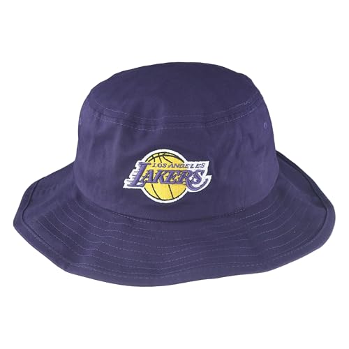 Los Angeles Lakers NBA Officially Licensed Bucket Hat Trainer Icon Team Color