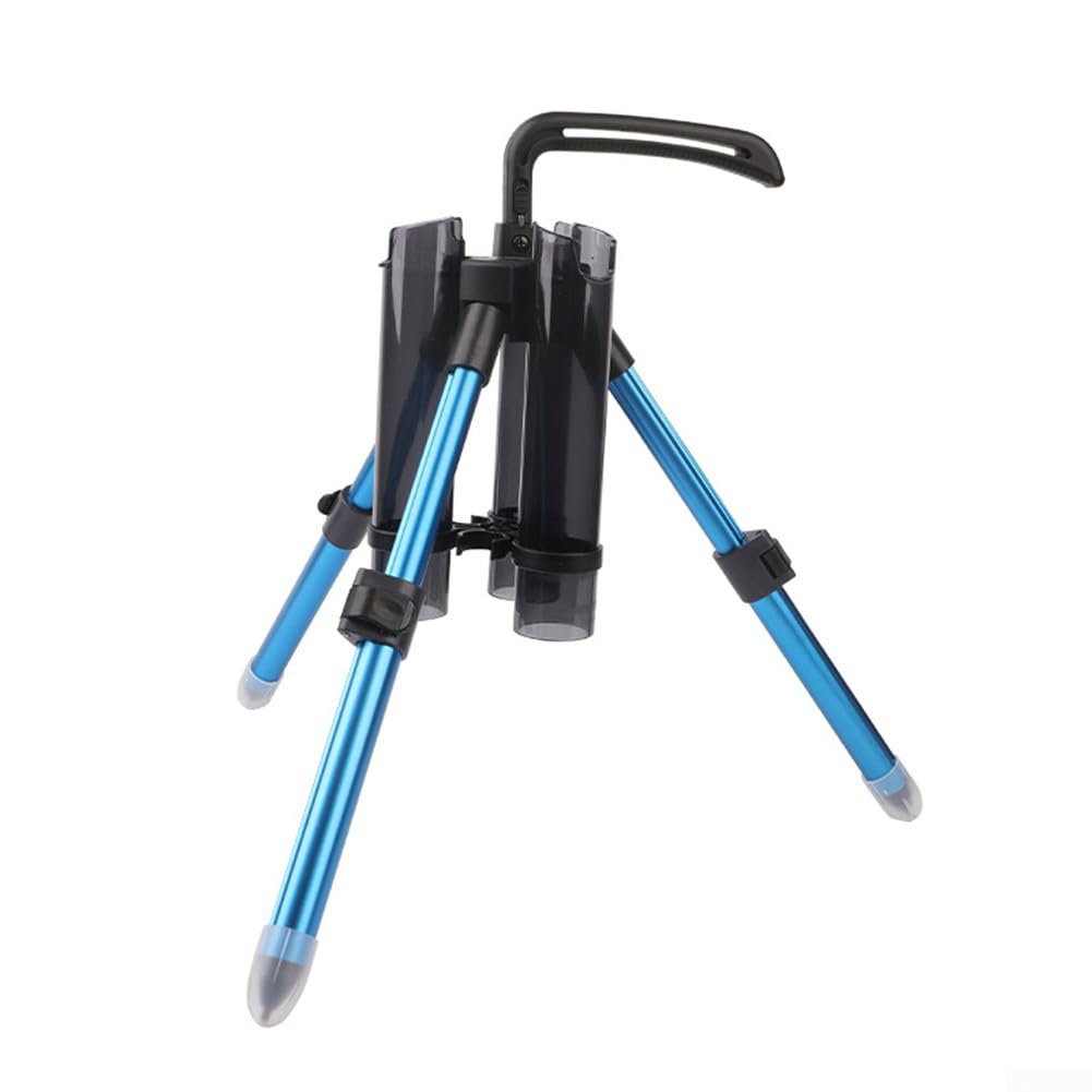 Support de trépied pliable réglable pour canne à pêche